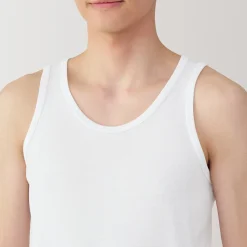 Clearance Muji Débardeur en coton respirant pour homme