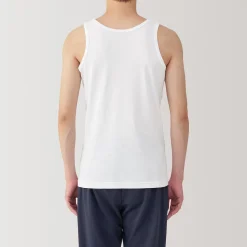 Clearance Muji Débardeur en coton respirant pour homme