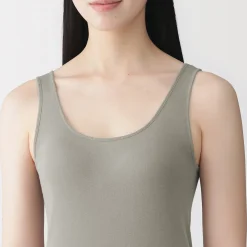 Discount Muji Débardeur léger en coton évacuation de l’humidité pour femme