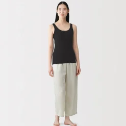 Discount Muji Débardeur léger en coton évacuation de l’humidité pour femme