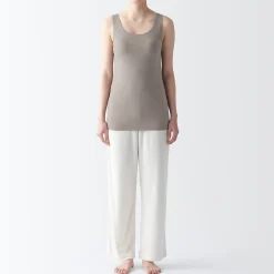 Discount Muji Débardeur Lyocell Stretch Smooth Support pour femme.