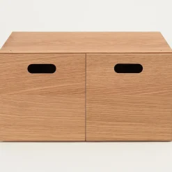 Sale Muji Demi bloc‐tiroir en chêne ‐ 2 tiroirs (Dont Eco‐part. 0,82 €)