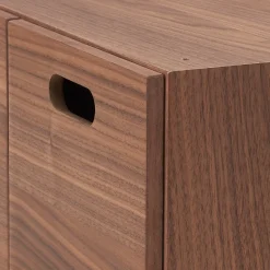 New Muji Demi Bloc‐tiroir en noyer ‐ 2 tiroirs (Dont Eco‐part. 0,82 €)