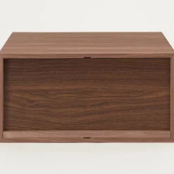 New Muji Demi Bloc‐tiroir en noyer ‐ 2 tiroirs (Dont Eco‐part. 0,82 €)