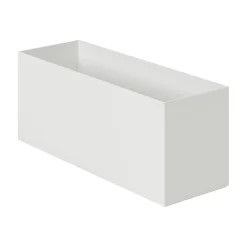Outlet Muji Demi boîte archive grise en PP L10X P32X H12cm
