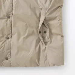 New Muji Doudoune légère pliable en nylon recyclé sans manche sans col pour femme