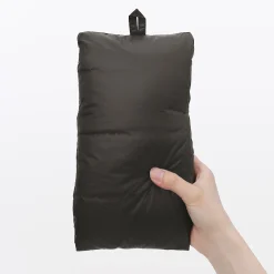 New Muji Doudoune légère pliable en nylon recyclé sans manche sans col pour femme