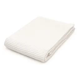Sale Muji Drap de bain gaufré en velours de coton bio