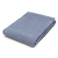 Sale Muji Drap de bain gaufré en velours de coton bio