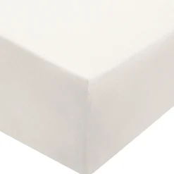 New Muji Drap housse en coton délavé ‐ 100 x 200 x 18‐28 cm