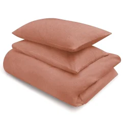 Hot Muji Drap housse en coton délavé ‐ 160 x 200 x 18‐28 cm