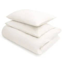 Hot Muji Drap housse en coton délavé ‐ 160 x 200 x 18‐28 cm