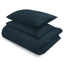 Hot Muji Drap housse en coton délavé ‐ 160 x 200 x 18‐28 cm