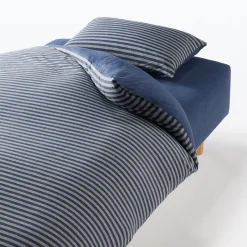 Outlet Muji Drap housse en jersey de coton ‐ 160 x 200 x 18‐28 cm