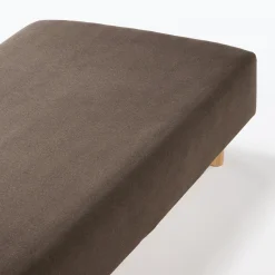 Outlet Muji Drap housse en jersey de coton ‐ 160 x 200 x 18‐28 cm