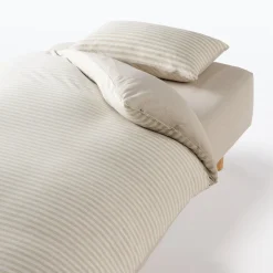 Hot Muji Drap housse en jersey de coton ‐ 140 x 200 x 18‐28 cm