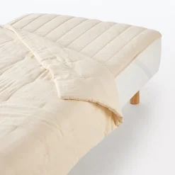 Sale Muji Édredon en gaze double de Kapok mélangé - double