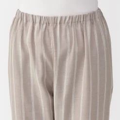 Online Muji Ensemble pyjama à manches longues en gaze double pour femme