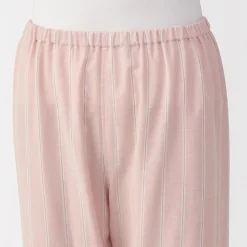 Online Muji Ensemble pyjama à manches longues en gaze double pour femme