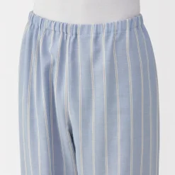 Muji Ensemble pyjama à manches longues en gaze double pour homme