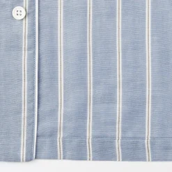 Muji Ensemble pyjama à manches longues en gaze double pour homme