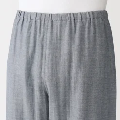 Muji Ensemble pyjama à manches longues en gaze double pour homme