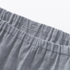 Muji Ensemble pyjama à manches longues en gaze double pour homme