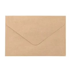 Best Muji Enveloppe en papier kraft 70 x 105mm ‐ Lot de 20