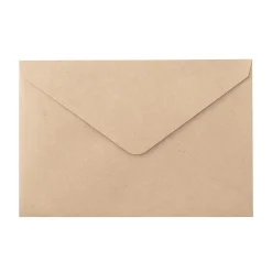 Hot Muji Enveloppe en papier kraft 94 x 140mm ‐ Lot de 20