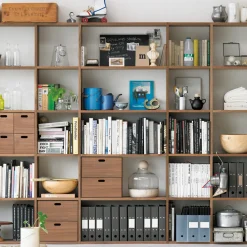 Online Muji Etagère additionnelle en noyer ‐ 5 niveaux (Dont Eco‐part. 1,80 €)