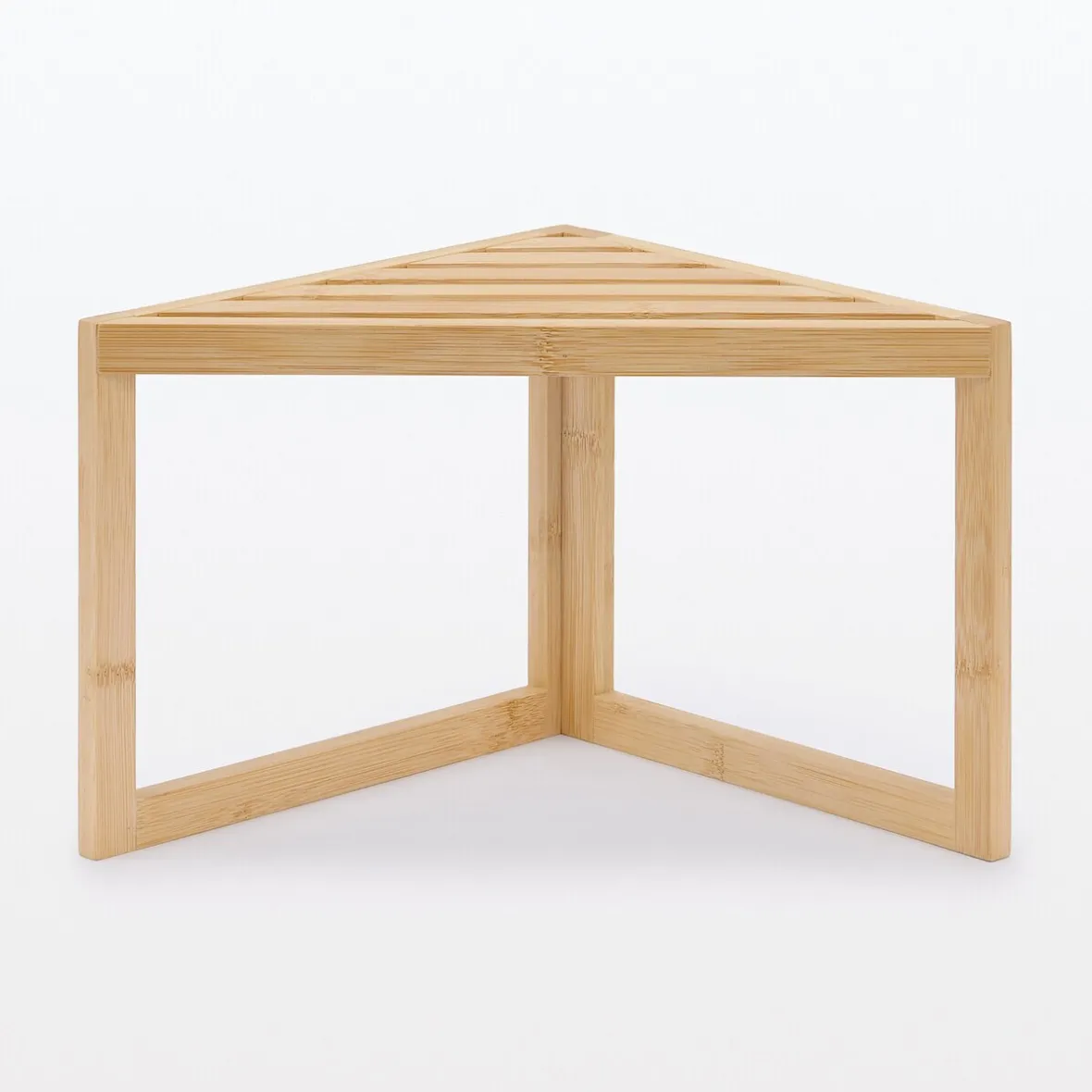 Clearance Muji Etagère d'angle en bambou