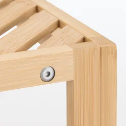 Clearance Muji Etagère d'angle en bambou