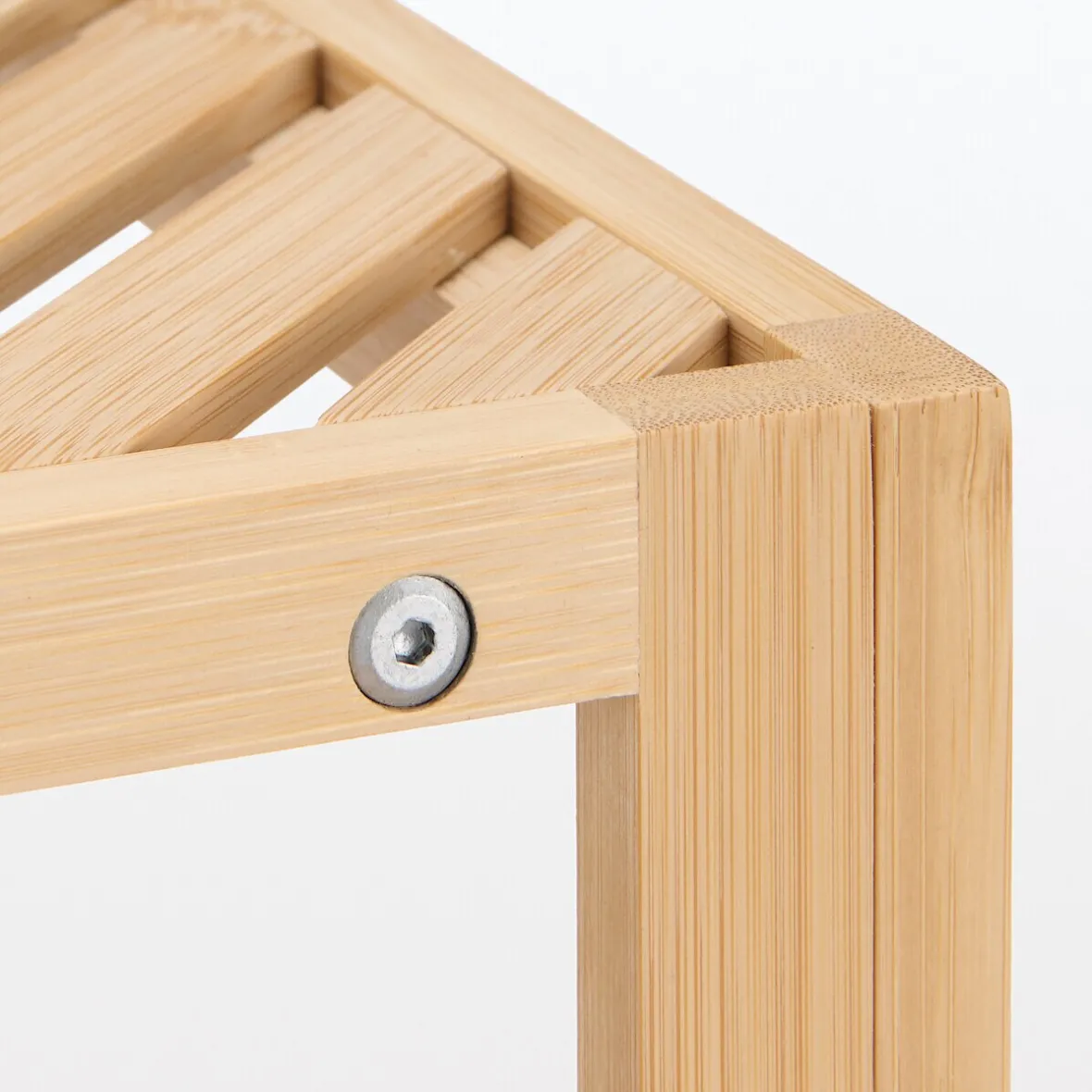 Clearance Muji Etagère d'angle en bambou