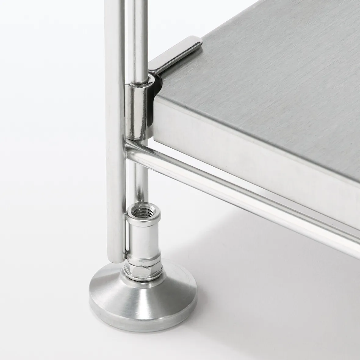 Discount Muji Etagère en acier inoxydable large ‐ 4 niveaux (Dont Eco‐part. 0,82 €)