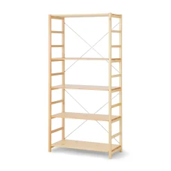 Muji Etagère en pin large ‐ 5 niveaux