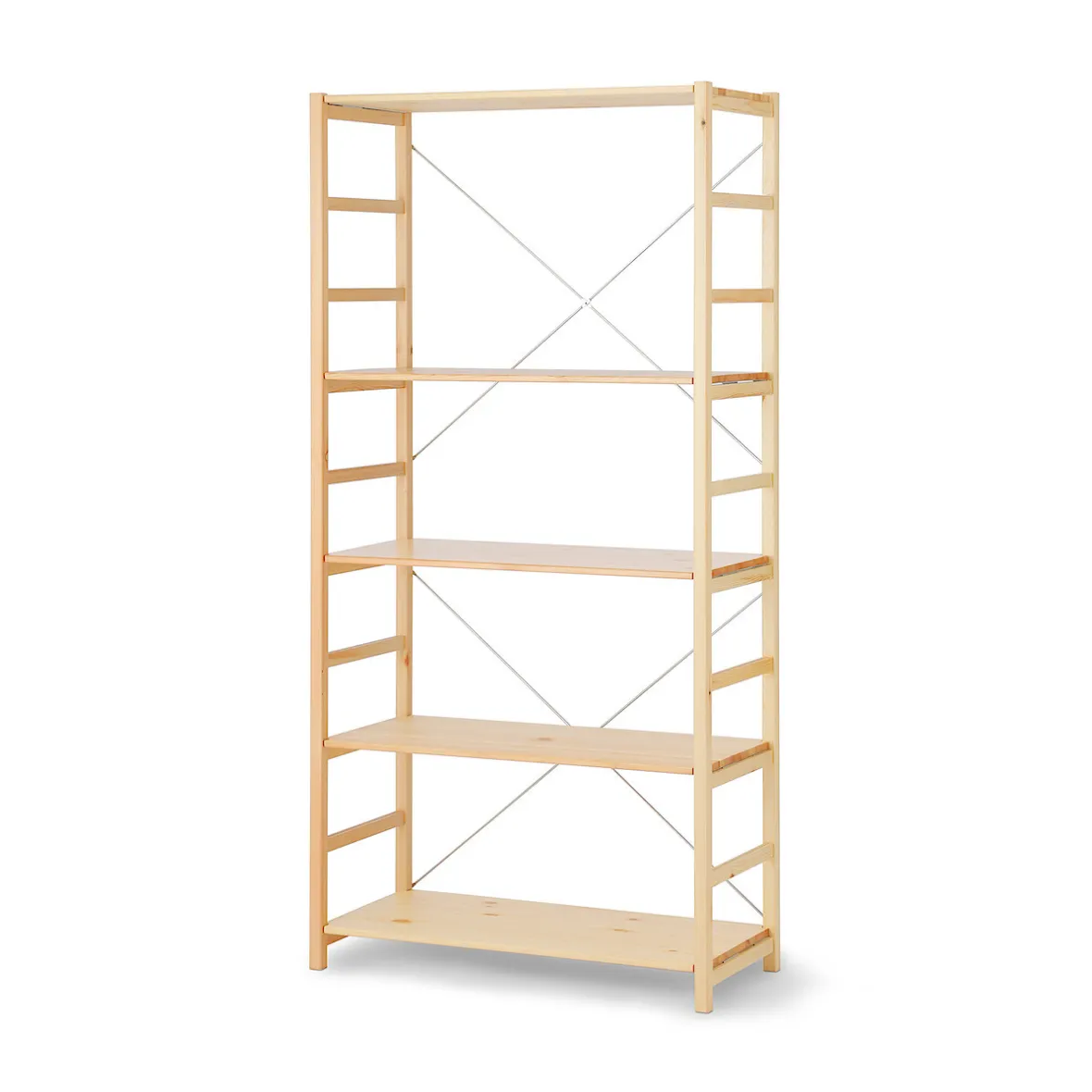 Muji Etagère en pin large ‐ 5 niveaux
