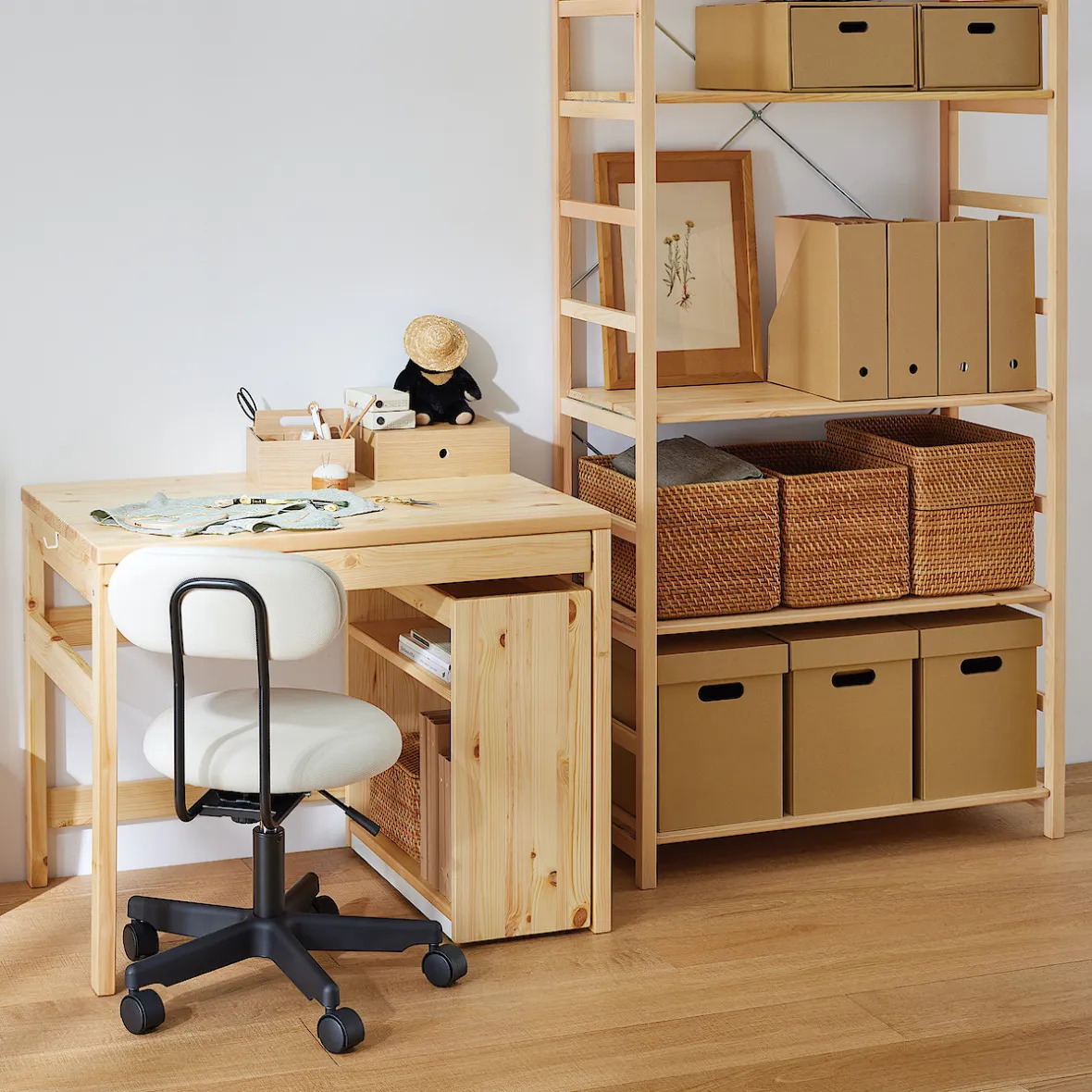 Muji Etagère en pin large ‐ 5 niveaux