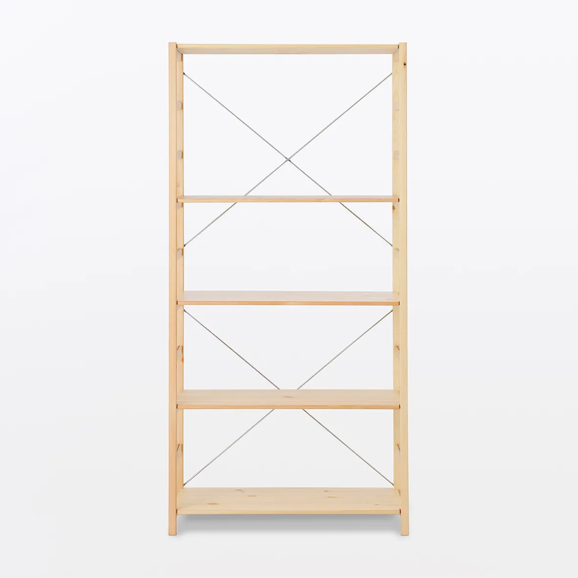 Muji Etagère en pin large ‐ 5 niveaux