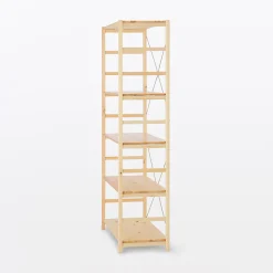 Muji Etagère en pin large ‐ 5 niveaux