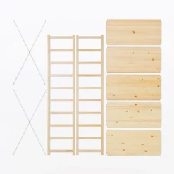 Muji Etagère en pin large ‐ 5 niveaux