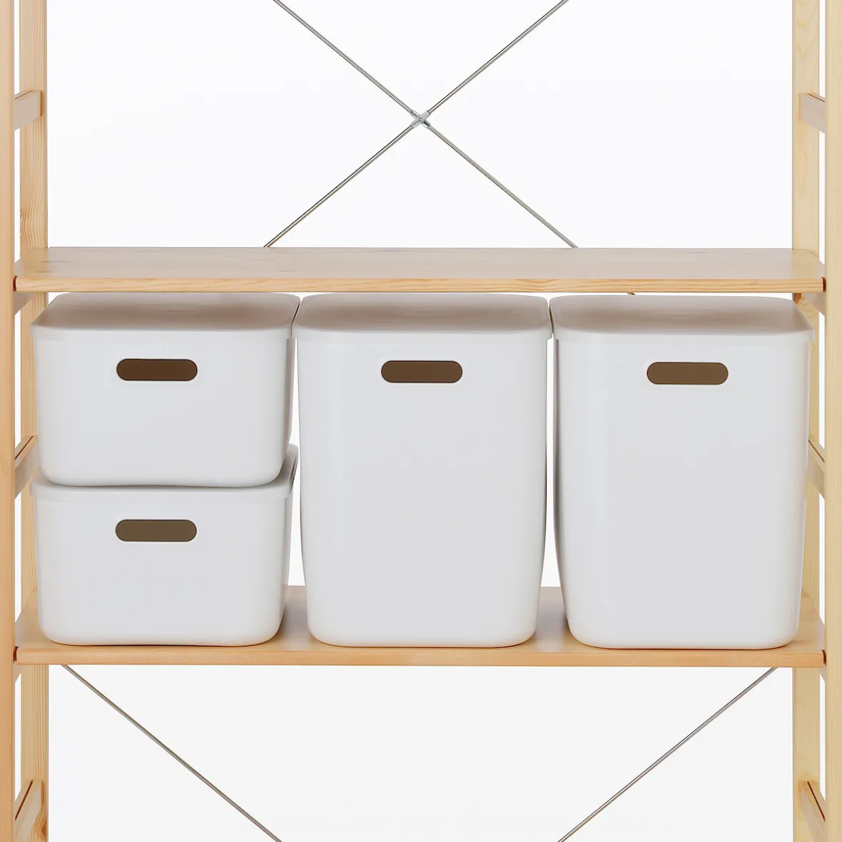 Muji Etagère en pin large ‐ 5 niveaux