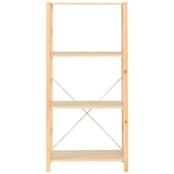 Hot Muji Etagère en pin étroite ‐ 4 niveaux