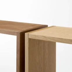 Hot Muji Etagère étroite en chêne ‐ 3 niveaux (Dont Eco‐part. 1,80 €)