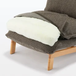 Clearance Muji Fauteuil inclinable à dossier haut – Marron