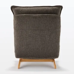 Clearance Muji Fauteuil inclinable à dossier haut – Marron