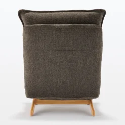 Clearance Muji Fauteuil inclinable à dossier haut – Marron