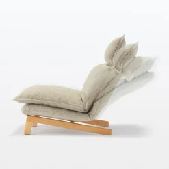 Sale Muji Fauteuil inclinable à dossier haut – Beige