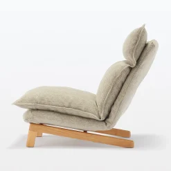 Sale Muji Fauteuil inclinable à dossier haut – Beige
