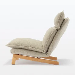 Sale Muji Fauteuil inclinable à dossier haut – Beige
