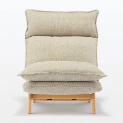 Sale Muji Fauteuil inclinable à dossier haut – Beige